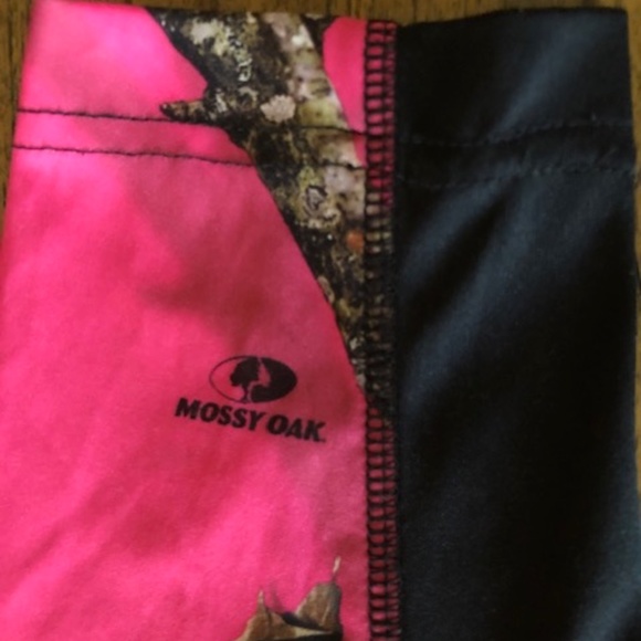 Women's Tall Woods Element Mossy Oak Pink Camo Top XL - Picture 7 of 13